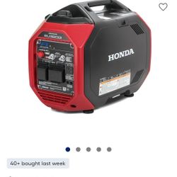New Honda EU3200i Inverter Generator Single Fuel (Gasoline).