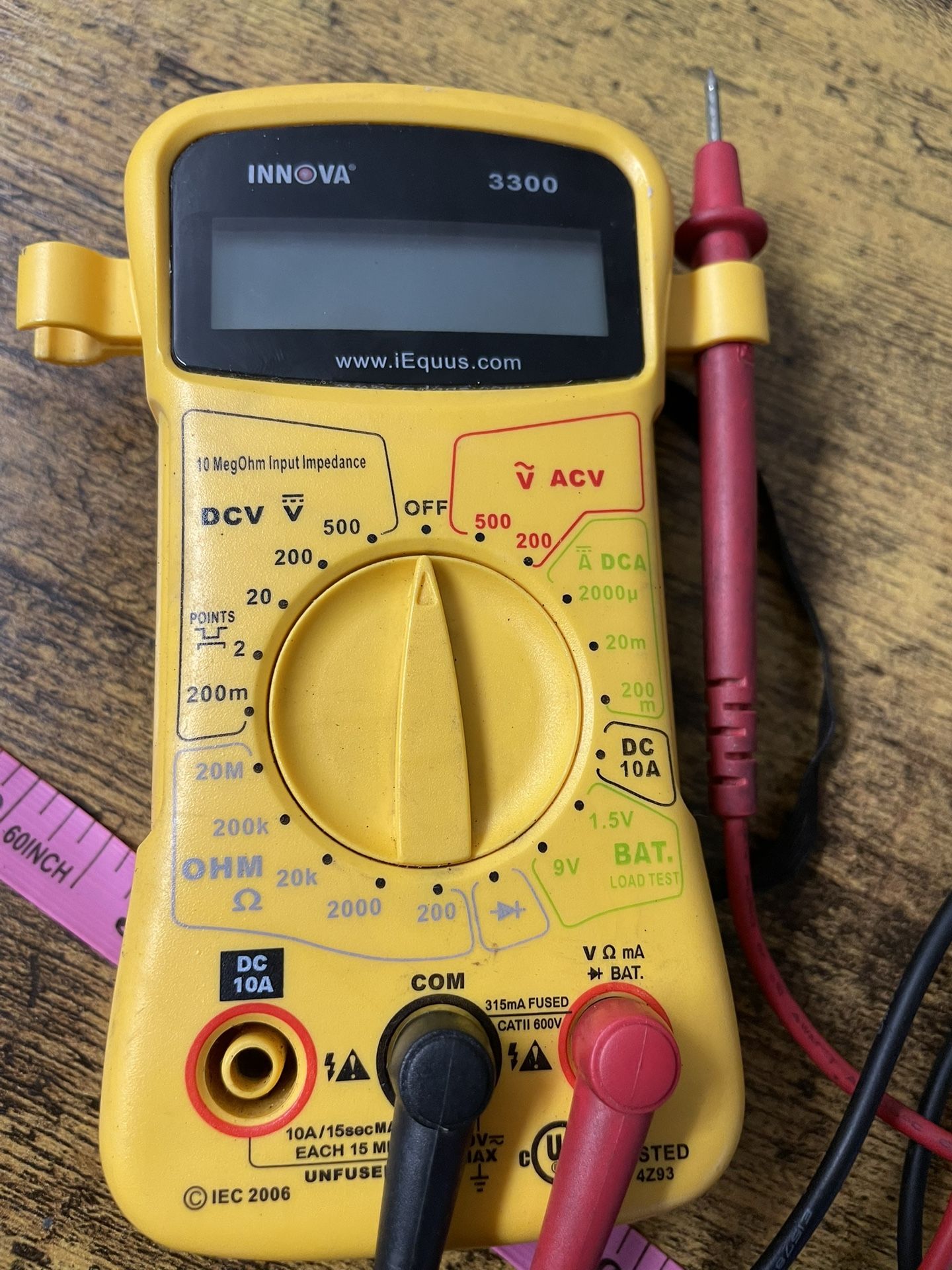 🔌 Innova 3300 Digital Multimeter – Used