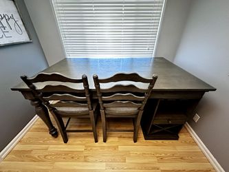 Dining Table Set With Wine Rack