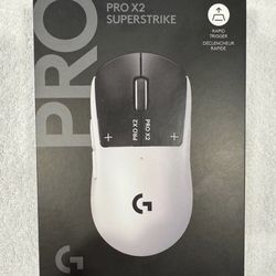 LOGITECH PRO X2 SUPERSTRIKE LIGHTSPEED Gaming Mouse NEW FACTORY SEALED (IN HAND)
