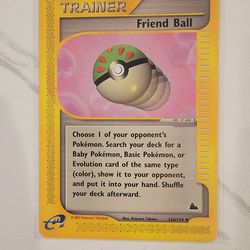 2003 Pokemon Card - Skyridge Friend Ball 126/144 Near Mint [NM!]