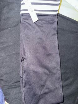 Pink black legging