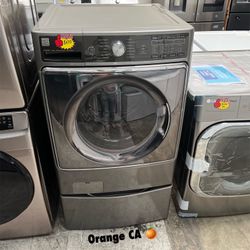 KENMORE WASHER WITH PEDESTAL 