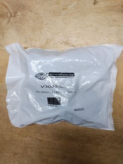 V3008-05 DRAIN FITTING 1" MALE NPT STRAIGHT WITHOUT SILENCER
