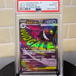PSA 10 Mega Gengar ex 230/193 Japanese Pokemon Card