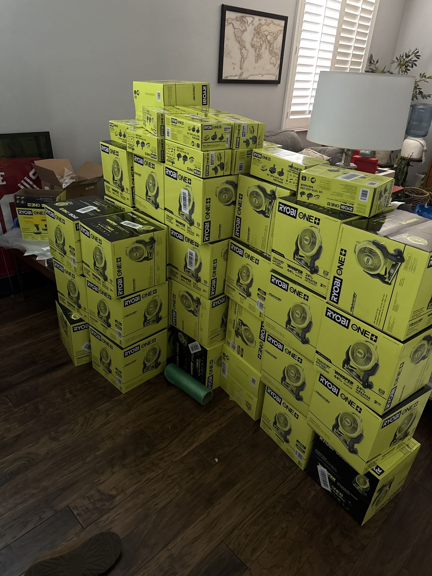 Ryobi Whisper Fan