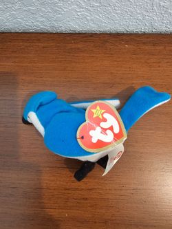 Teenie Beenie Babie - Rocket the Blue Jay