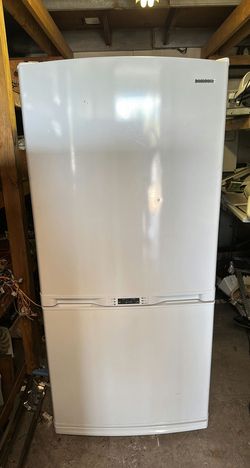 Samsung White Fridge Bottom Freezer Energy Star