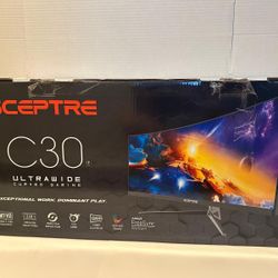 30" C305B-200UN1T Curved Ultrawide Gaming Monitor – 2560x1080, 200Hz, 1ms, FreeS