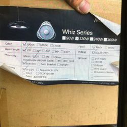 Meteor Whizz Series Black Open Box Item As Is