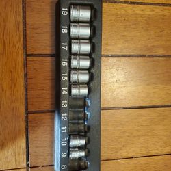 Snapon Metric Short Sockets