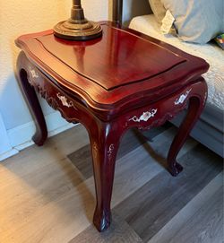 Vintage Solid Wood Nightstand/Side Table