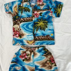 Toddler Hawaiian Outfit 3T