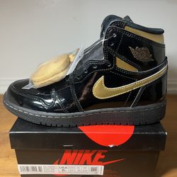 Jordan 1 High Black Metallic Gold 5Y
