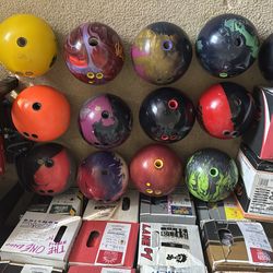 Whole Bowling Ball Lot