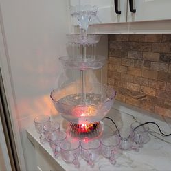 Nostalgia Lighted Party Fountain