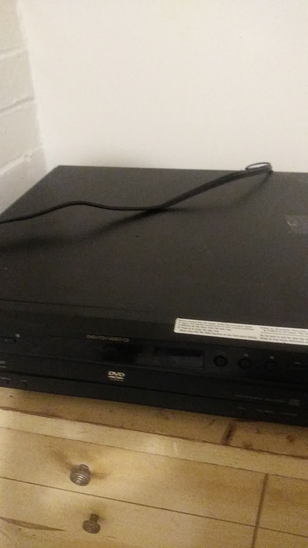 Sony 5 disc DVD player