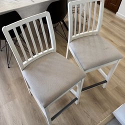 Bar Stools IKEA EKEDALEN In White 