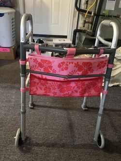 Walker With Attached Walker Personal Bag
