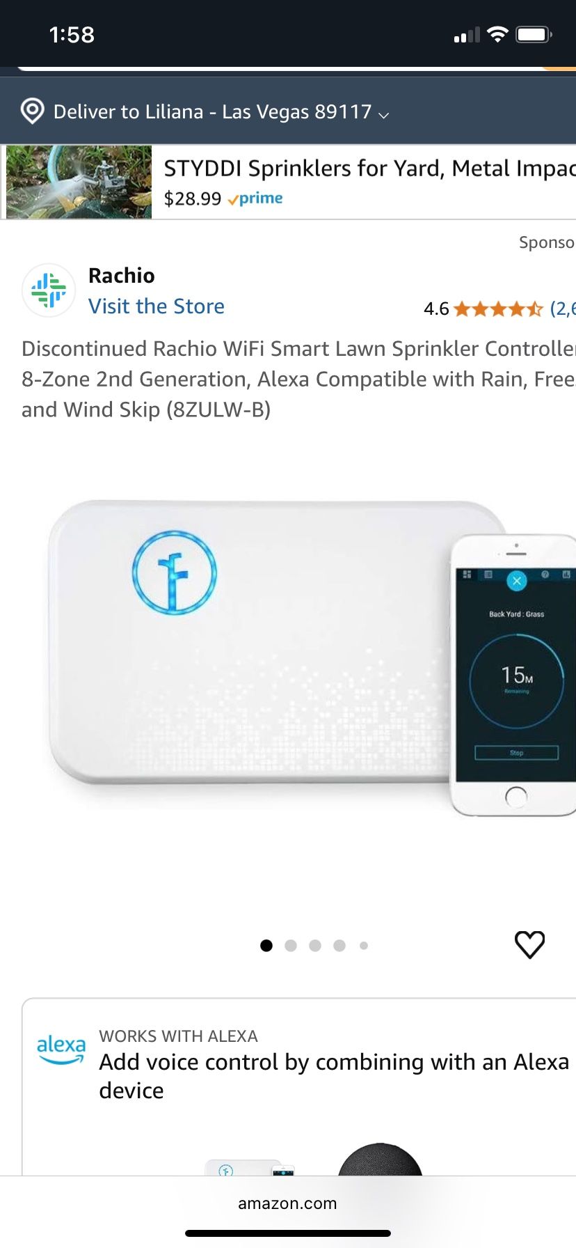 Rachel Gen 2 Zone Smart Sprinkler Controller