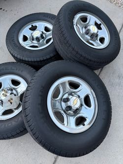 Chevy wheels 16” OEM 6Lug