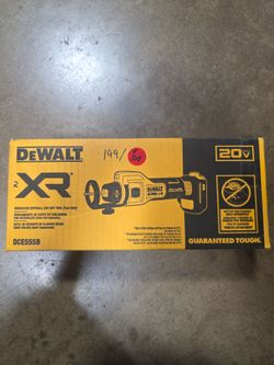 DeWalt XR 20V Brushless Drywall Cut-Out Tool DCE555B