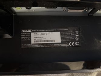 ASUS VE247H 23.6” Full HD Monitor – HDMI/DVI/VGA – $70