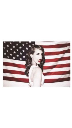 60x40in LANA DEL REY FLAG