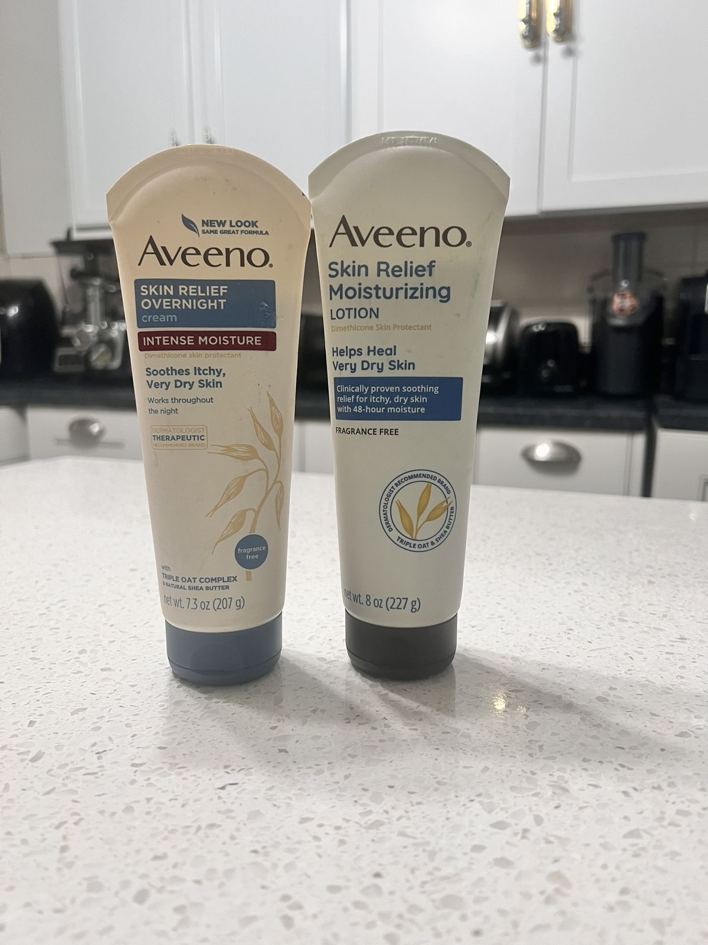 Aveeno cream and lotion $5 each or 2 for $10  