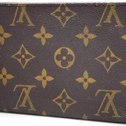 Authentic Louis Vuitton Monogram Bucket Pouch With Original Box