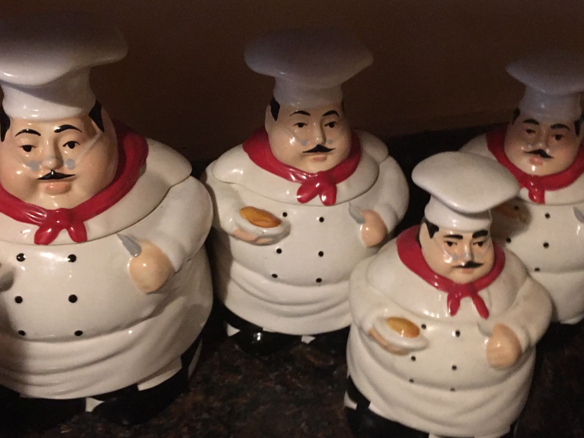 Fat Chef Canister Set