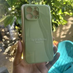 Light Green iPhone 14 Pro Max Case 
