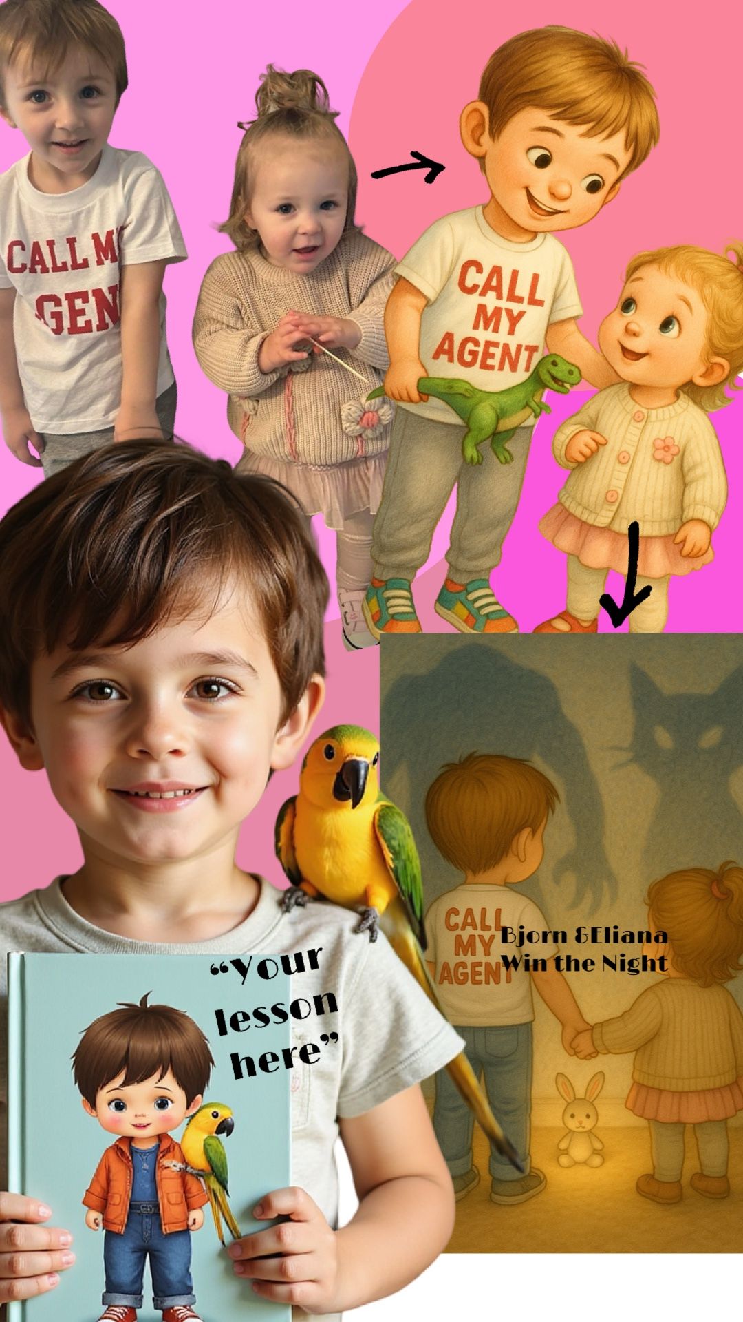 Personalized Kids Stories, Illustrate Difficult Concepts. 