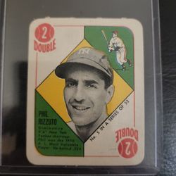 1951 Topps Phil Rizzuto Redback Baseball Card