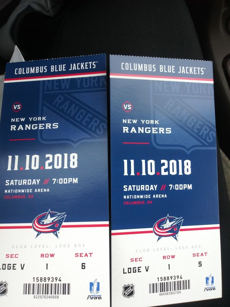 Blue Jacket Tickets