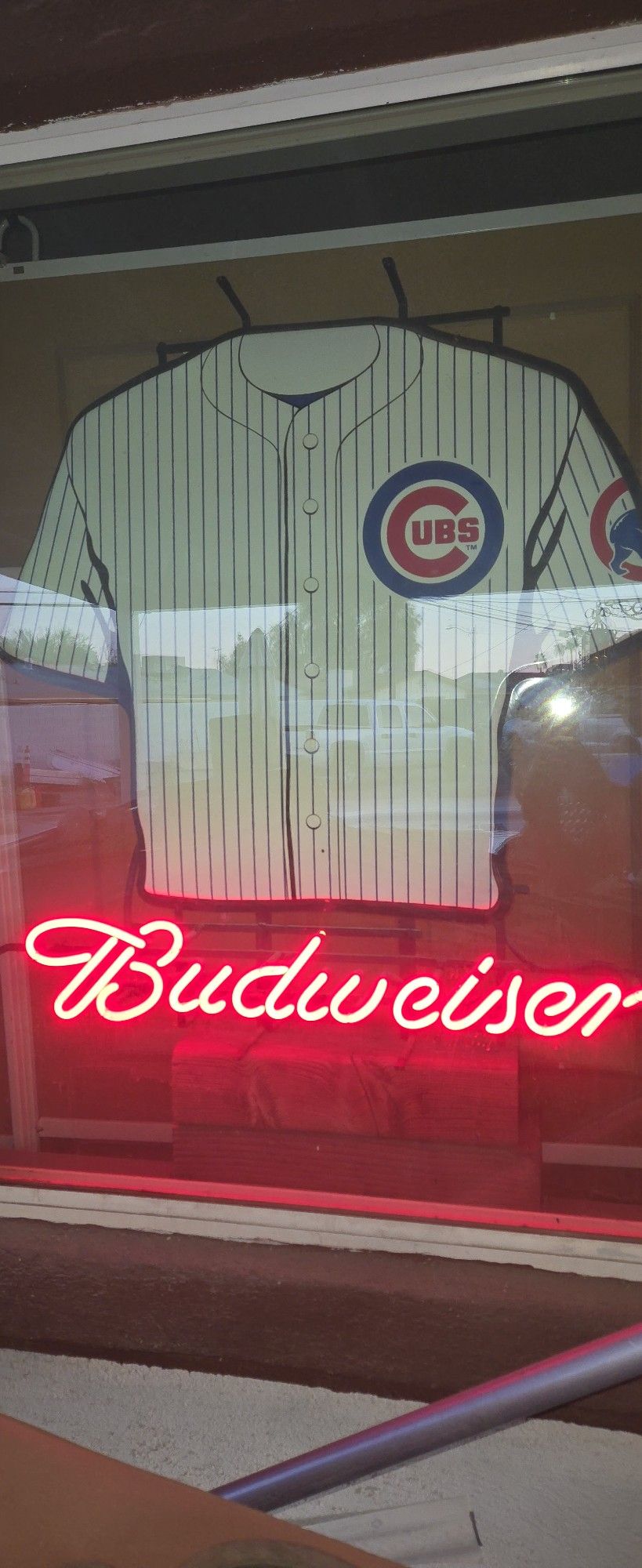 Original Neon Chicago Cubs light