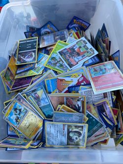 Large Lot of Mixed Pokémon & Sports Trading Cards