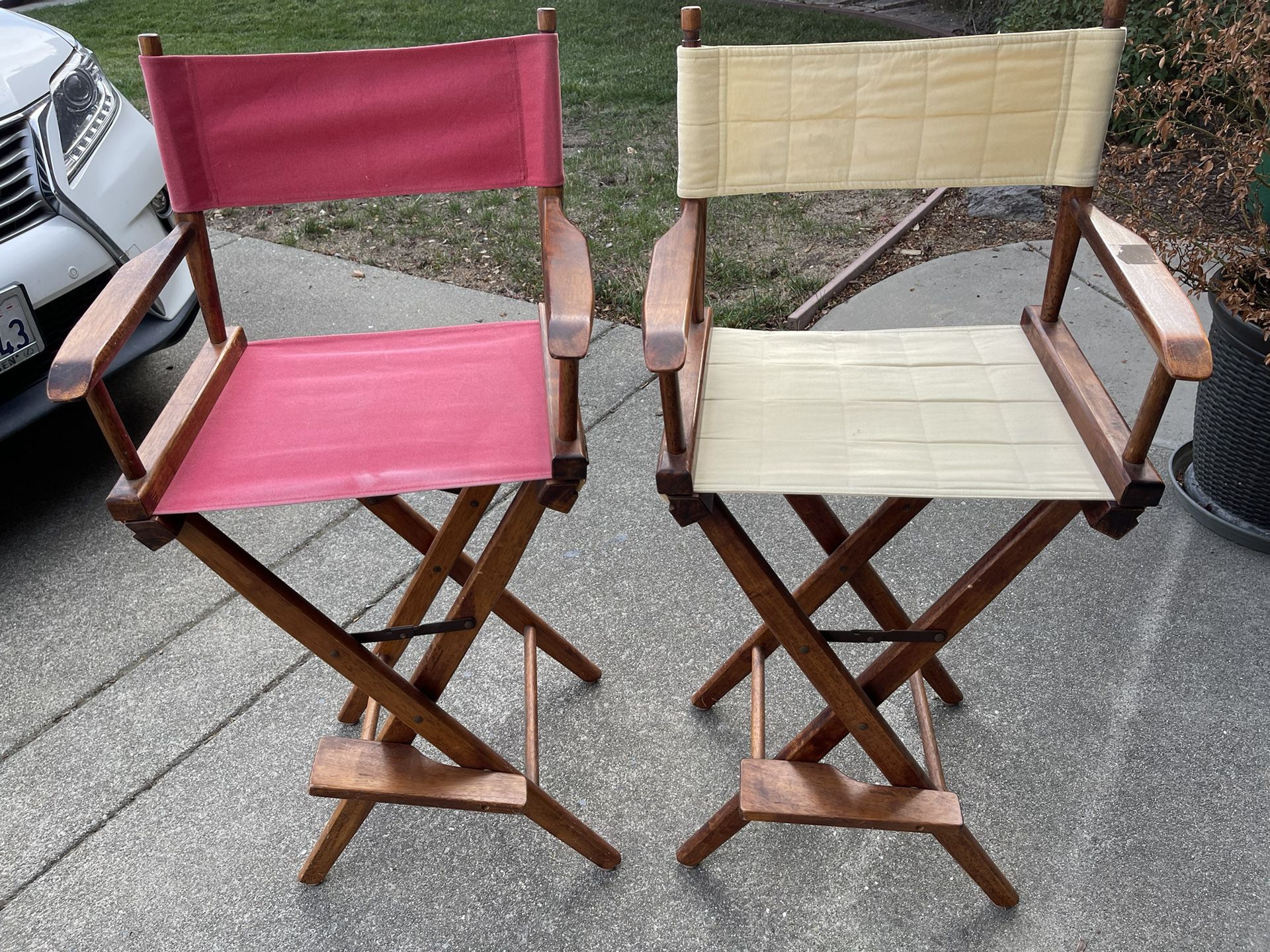 Bar Height Director Chairs