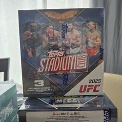 2025 Topps UFC Stadium Club Mega Box2025 Topps UFC Stadium Club Mega Box