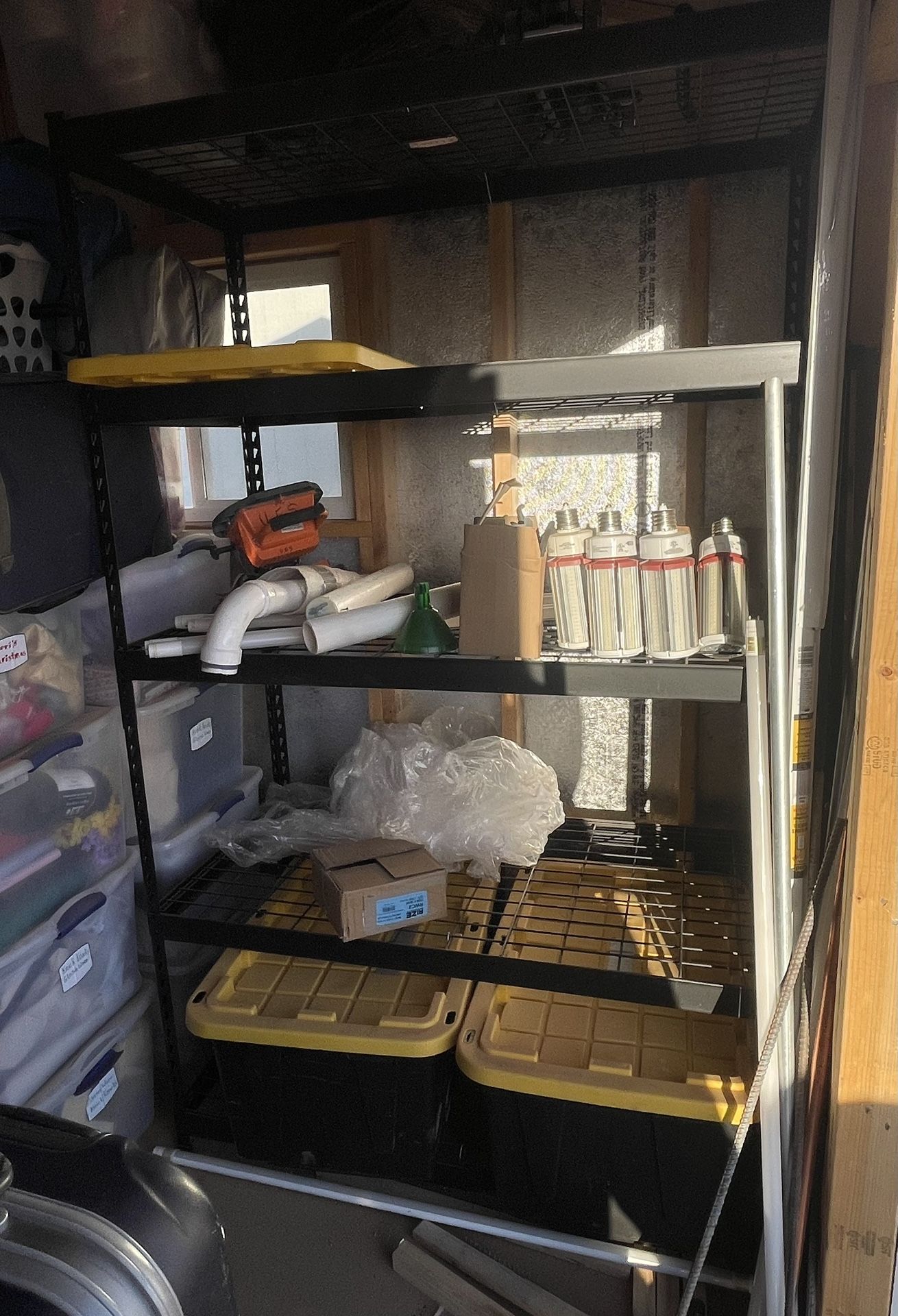 HUSKY 5-Shelf Metal Heavy-Duty Shelving Unit