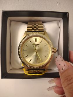 Invicta Gold-Tone Dress Watch