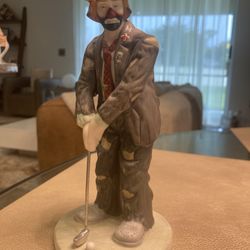 The Golfer By Emmett Kelly 