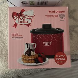 Bella Chocolate Fondue Mini Dipper