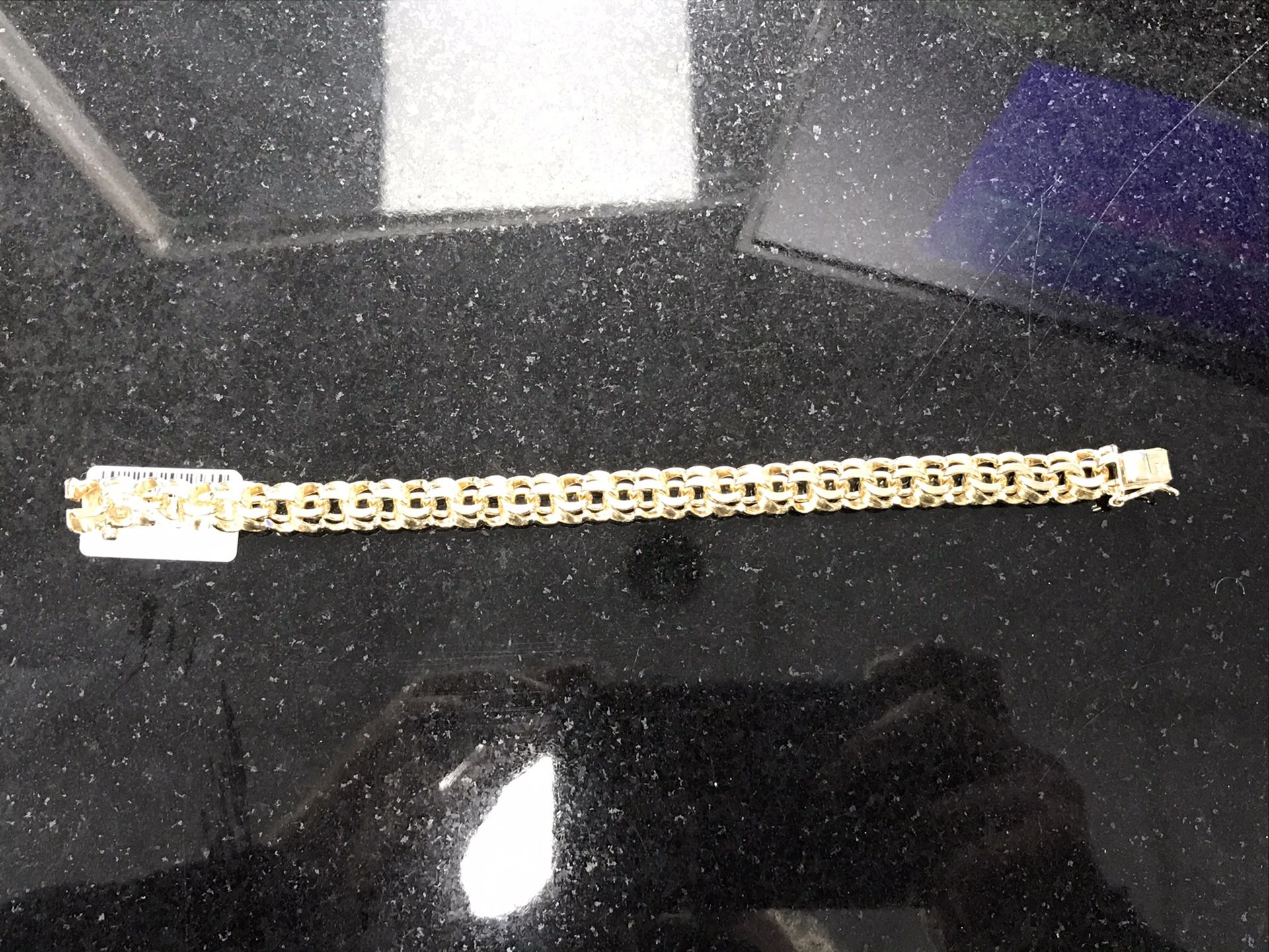 Solid Gold Charm Bracelet