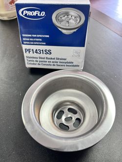 Stainless Steel Basket Strainer Pf 1431SS Proflo