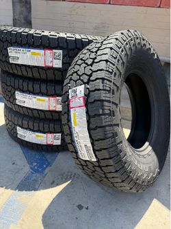 265/75/16 FALKEN WILPDEAK AT4W 4 NEW TIRES INSTALLED ✅ INSTALADAS ✅ 🔥