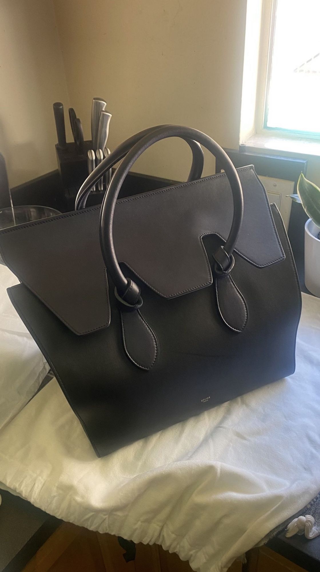 Authentic CELINE Tie Knot Handbag SALE SALE TODAY ONLY $654 !! FIRST $654 TAKES IT!!