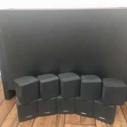 Bose Acoustimass 10 series III surround sound home theater system