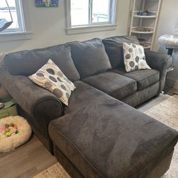Gray Lounger Couch 