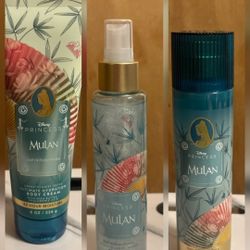 Bath And Body Works Mulan Set Of 3
